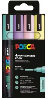POSCA PC-5M 4stk Pastel Farver