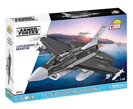 COBI ARMED FORCES F-16D Fighting Falcon 436kl 5914