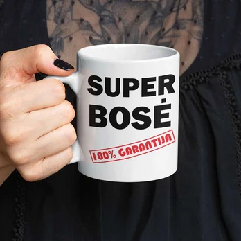 Puodelis "Super bosė"