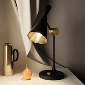 "Tom Dixon Beat Table" stalinė lempa, juoda