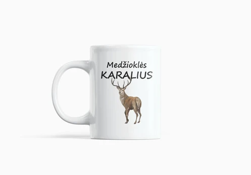 Puodelis „Medžioklės Karalius“