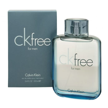 Tualetinis vanduo Calvin Klein CK Free EDT, vyrams, 100 ml