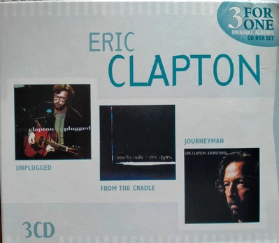 CD Eric Clapton – Unplugged / From The Cradle / Journeyman