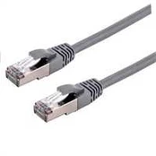 C-TECH kabelio sujungimo laidas Cat6a, S/FTP, pilkas, 10 m