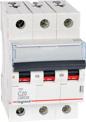 VAROMASIS JUNGIKLIS LE-403546 TRIFAZIS 20 A C TIPAS LEGRAND