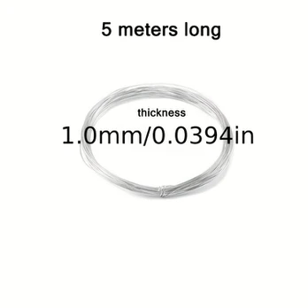 Aliuminio viela, 1.0mm(19.6in)