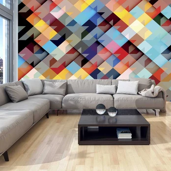 Artgeist Fototapetas - Colour Patchwork