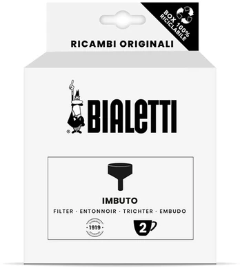Bialetti Trichterfilter zu Brikka 2 Tassen