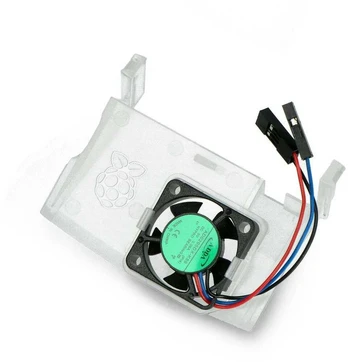 Ventiliatorius skirtas oficialiam Raspberry Pi 4B dėklui