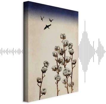 Artgeist Paveikslas - Cotton Branches (1 Part) Vertical