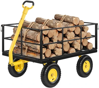 Plieninis sodo vežimėlis 635 kg