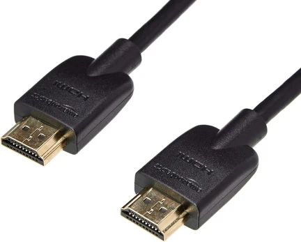 Amazon Basics lankstus Hdmi kabelis, 0,3 m, juodas