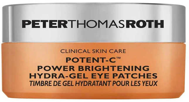 Peter Thomas Roth, Potent-C, Hyaluronic Cloud, Brightening, Day & Night, Under-Eye Mask Patch, 60 pcs