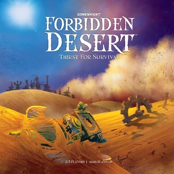 Stalo žaidimas Gamewright Forbidden Desert, EN