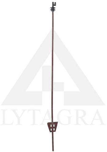 Ovalus metalinis stulpelis 105 cm 441457