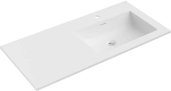 Praustuvas Mexen Otis, Right, 101 x 46,5 cm, Baltas matt