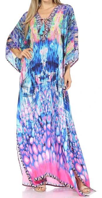 Sakkas SS1682 ilga moteriška suknelė
