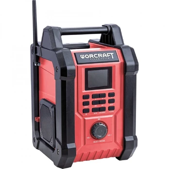 AKUMULIATORINIS RADIJAS SU BT WORCRAFT 20V LI-ION