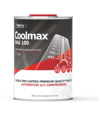 Kondicionierių alyva MATRIX LUBRICANTS COOLMAX PAG 100 1L