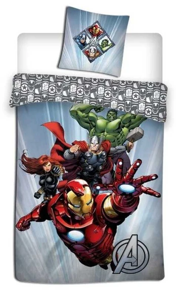 Marvel Avengers microfibre duvet cover bed 90cm