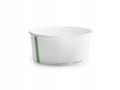 Popierinės salotų dėžutės 1500 ml, 50 vnt., biały