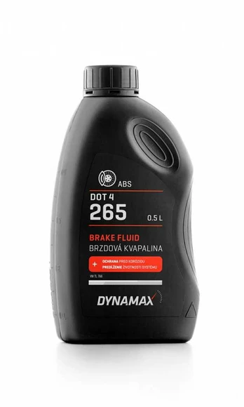 Stabdžių skystis DYNAMAX 265 DOT4 0,5L (501890)