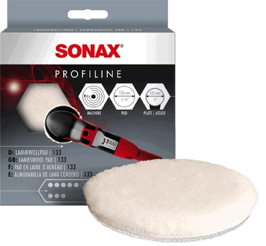 Avikailio poliravimo padas SONAX, 133 mm