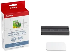 CANON KC-18IS card size, square label