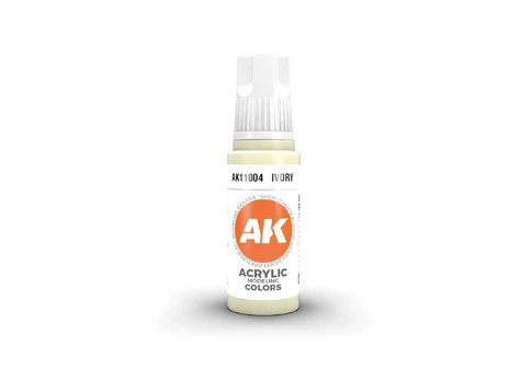AK Interactive - Ivory - standard 3rd generation Akriliniai dažai, 17ml, AK11004