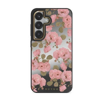 Desert Rose - Samsung Galaxy S25 Case, Elite Mirror (Magnetic) / Gold