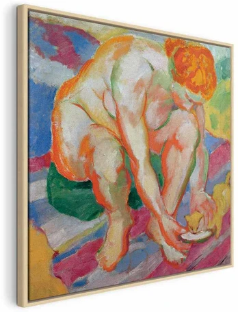 Artgeist Paveikslas - Franz Marc – Nude with cat