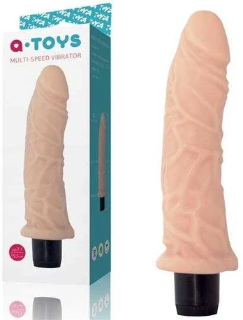 Toyfa A-TOYS, Realistic Multi-Speed vibrator,, TPE, vibration modes, 16.5 cm