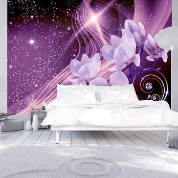 Artgeist Fototapetas - Violetinė Milky Way