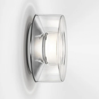 serien.lighting „Curling Wall S“ 2 700 K „Triac“ akrilas