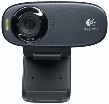 Internetinė kamera Logitech C310, juoda sp., CMOS