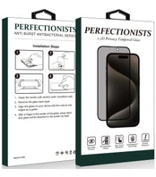 LCD apsauginis stikliukas 2.5D Privacy Perfectionists Apple iPhone 16e/17e juodas