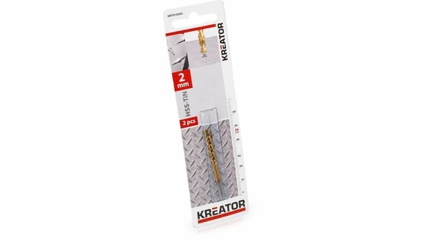 Grąžtas metalui, 2 mm.