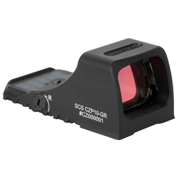 Holosun SCS CZ P-10 C Green Multi Reticle System Solar Panel Black Kolimatorinis taikiklis