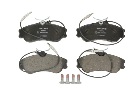 DELPHI LP1607 Brake pad set