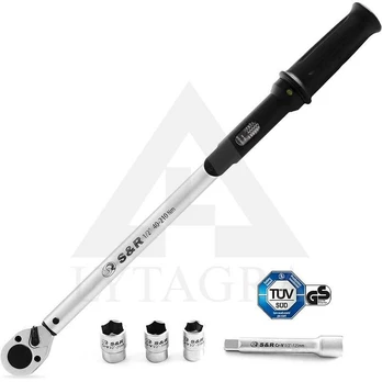 Dinamometrinis raktas S&R 465112210, 1/2" 40-210Nm
