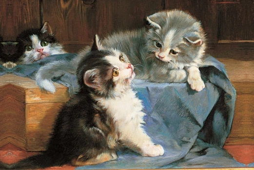 Memo Block: Kittens