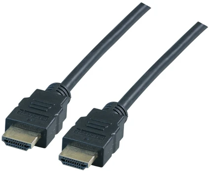 EFB HighSpeed HDMI Kabelis Eth. A-A,St.-St.,3m,juodas,4k30Hz