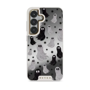 Spooky - Samsung Galaxy S25 Case, Elite Mirror Light (Magnetic) / Gold