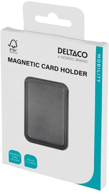 Dėklas Deltaco MCASE-CH100, Apple, Apple iPhone 12, Apple iPhone 12 Pro, Apple iPhone 12 Pro Max, Apple iPhone 13, Apple iPhone 13..., Juoda