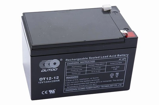 OUTDO (HUAWEI) OT12-12 (F2) 12V 12Ah akumuliatorius