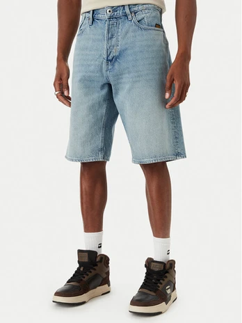 G-Star Raw Džinsiniai šortai Deeggie D28474-D788 Mėlyna Regular Fit