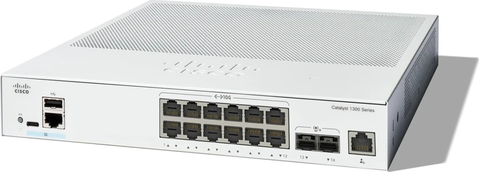 Šakotuvas Switch Cisco C1300-12XT-2X-RF