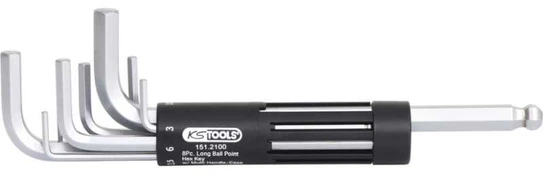 8 dalių šešiakampių raktų rinkinys KS TOOLS