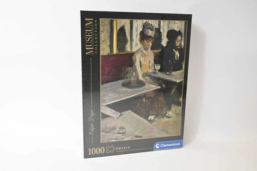 Clementoni CLE puzzle 1000 MuseumDegas Dans un cafe 37090