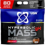 USN Hyperbolic Mass gH 6000 g. - Dutch Chocolate skonis kaina